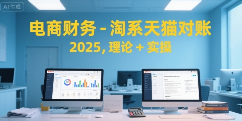 电商财务-淘系天猫对账2025，理论+实操-chywc