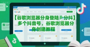谷歌浏览器分身登陆多个抖音号，谷歌浏览器分身创建教程-chywc