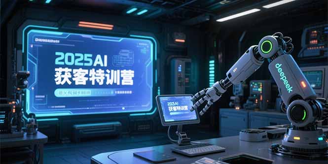 2025AI获客特训营，AI图文视频全制作，deepseek工具实操教学-chywc