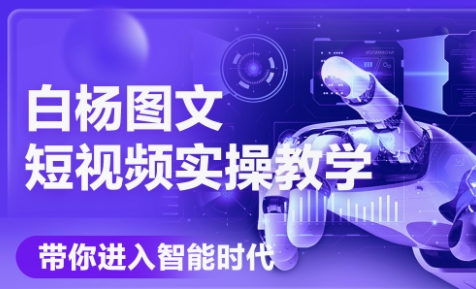 白杨老师·Ai图文短视频实操课(更新6月)-chywc