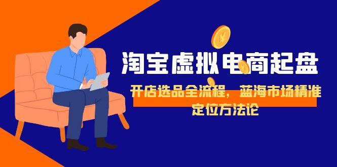 淘宝虚拟电商起盘，开店选品全流程，蓝海市场精准定位方法论-chywc