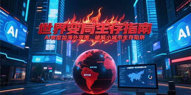 付费文章《世界变局生存指南，AI转型加海外突围，破解小城市生存陷阱》-chywc