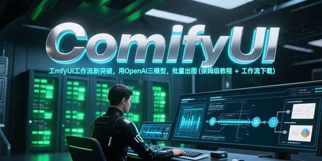 ComfyUI工作流新突破，用OpenAI三模型，批量出图(保姆级教程+工作流下载-chywc