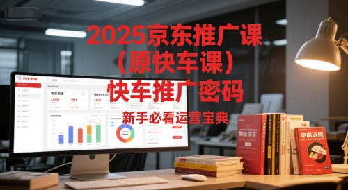 2025京东推广课(原快车课)解锁京东快车推广密码，新手必看运营宝典-chywc