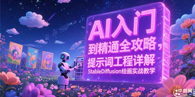 AI入门到精通全攻略，提示词工程详解，StableDiffusion绘画实战教学-chywc