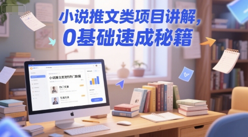 小说推文类项目讲解，0 基础速成秘籍-chywc