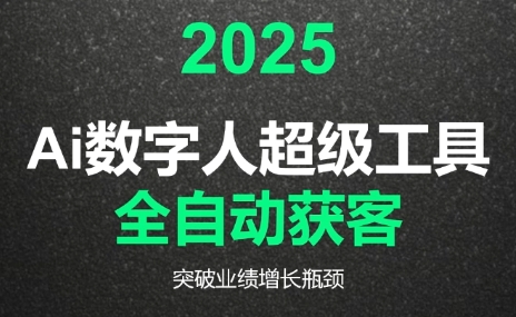 2025Ai数字人工具自动获客-chywc
