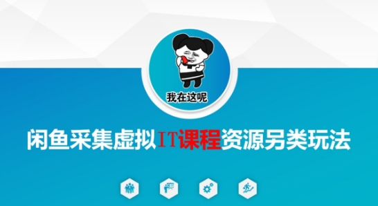 闲鱼采集虚拟IT课程资源另类玩法，干货满满-chywc