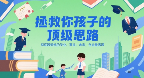 付费文章：拯救你孩子的顶级思路，彻底聊透他的学业、事业、未来，含金量满满-chywc