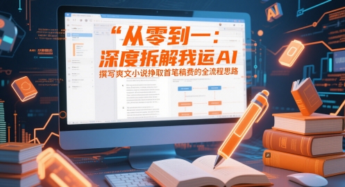 从零到一：深度拆解我运用AI撰写爽文小说挣取首笔稿费的全流程思路-chywc