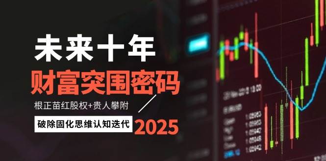 未来十年财富突围密码：根正苗红股权+贵人攀附，破除固化思维认知迭代-chywc