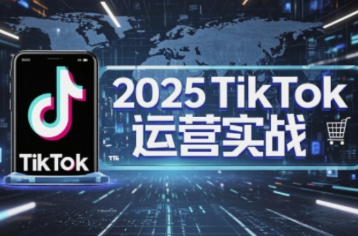 2025TikTok电商运营，掌握TikTok店铺运营核心技巧，实现低成本高转化-chywc