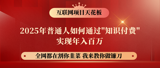 镰刀训练营超级IP合伙人，25年普通人如何通过“知识付费”年入百万！-chywc