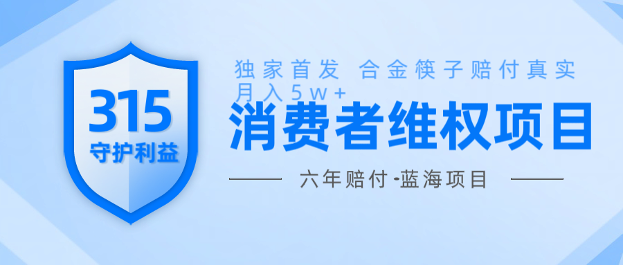 维Q赔付合金筷子玩法小白也能月入5w+风口项目实操-chywc