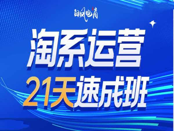 淘系运营21天速成班35期，年前最后一波和2025方向-chywc