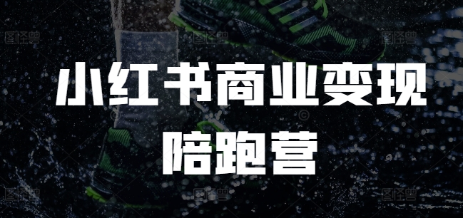 小红书商业变现陪跑营，小红书电商教程-chywc