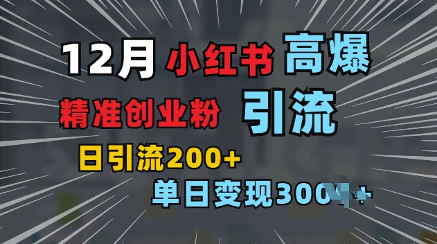 小红书一张图片“引爆”创业粉，单日+200+精准创业粉 可筛选付费意识创业粉【揭秘】-chywc
