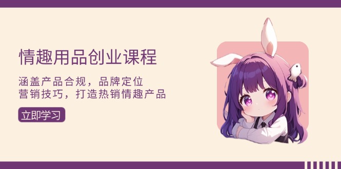 情趣用品创业课程：涵盖产品合规，品牌定位，营销技巧，打造热销情趣产品-chywc