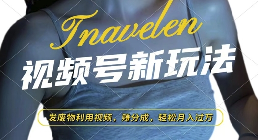 视频号新玩法，废物利用视频，撸分成收益，轻松月入过W【揭秘】-chywc