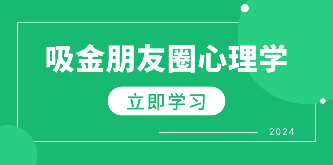 朋友圈吸金心理学：揭秘心理学原理，增加业绩，打造个人IP与行业权威-chywc