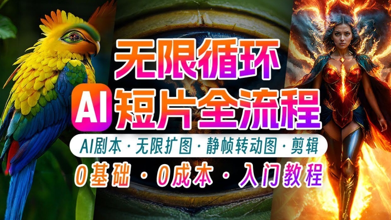 AI剪辑无限循环画面：新手轻松月入上万的秘技【揭秘】-chywc