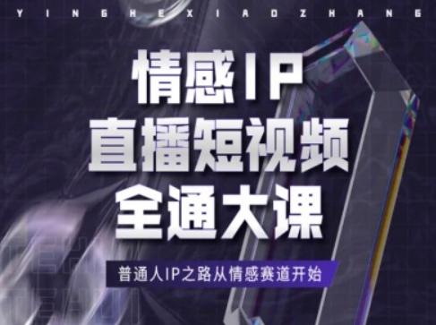 情感IP直播短视频全通大课，普通人IP之路从情感赛道开始-chywc