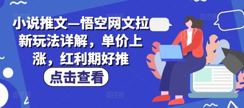 小说推文—悟空网文拉新玩法详解，单价上涨，红利期好推-chywc