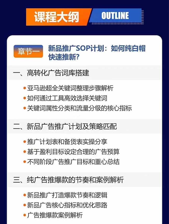图片[3]-亚马逊爆款广告训练营：掌握关键词库搭建方法，优化广告数据提升旺季销量-chywc