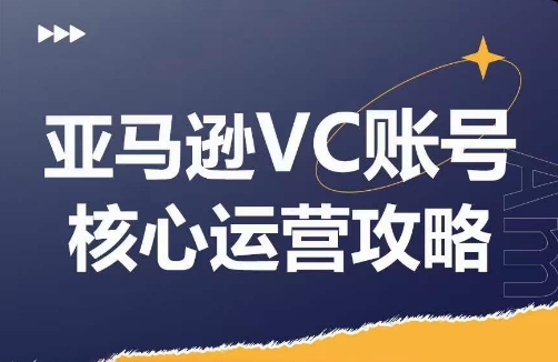 亚马逊VC账号核心玩法解析，实战经验拆解产品模块运营技巧，提升店铺GMV，有效提升运营利润-chywc