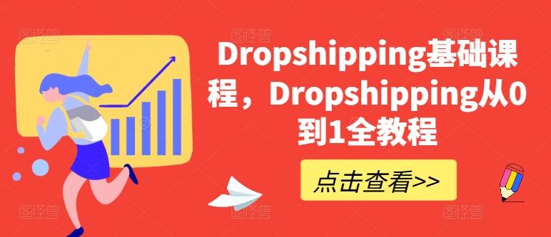 Dropshipping基础课程，Dropshipping从0到1全教程-chywc