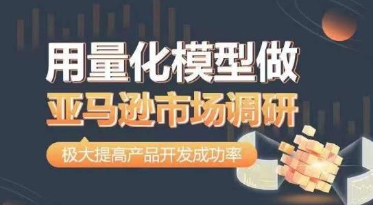 用量化模型做亚马逊市场调研，从数据出发，更高效更准确做判断，极大提高产品开发成功率-chywc