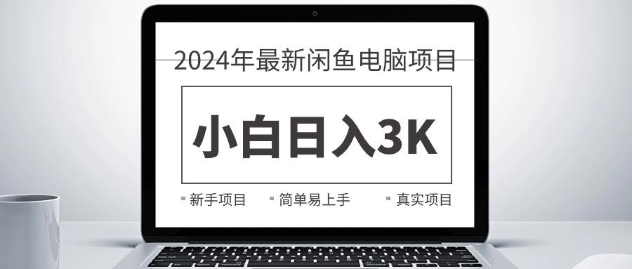 2024最新闲鱼卖电脑项目，新手小白日入3K+，最真实的项目教学-chywc
