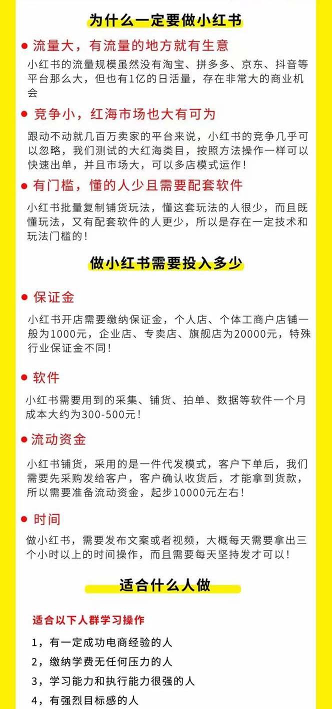 图片[1]-小红书-笔记带货课【6月更新】流量 电商新机会 315节正课+64节隐藏课-chywc