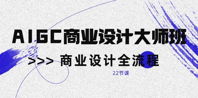 AIGC-商业设计大师班，商业设计全流程(22节课-chywc