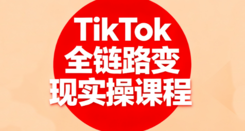 小杨老师·TikTok全链路变现实操课程-chywc
