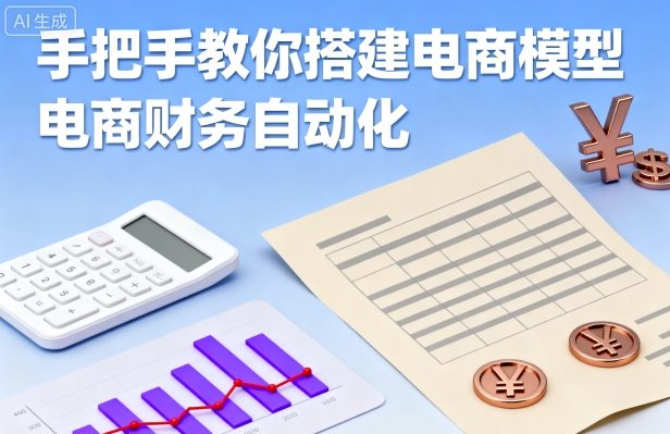 手把手教你搭建电商模型-电商财务自动化-chywc