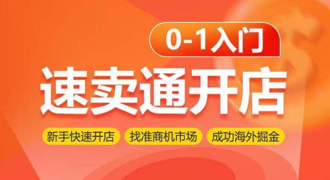 速卖通开店0-1入门，新手快速开店 找准商机市场 成功海外掘金-chywc