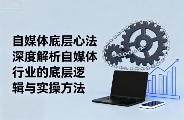 自媒体底层心法，深度解析自媒体行业的底层逻辑与实操方法-chywc