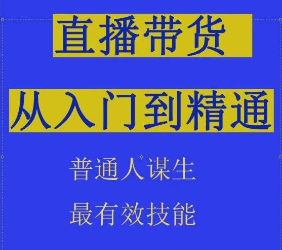 2024抖音直播带货直播间拆解抖运营从入门到精通，普通人谋生最有效技能-chywc