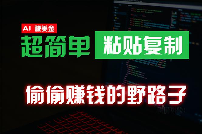 (10044期)偷偷赚钱野路子，0成本海外淘金，无脑粘贴复制 稳定且超简单 适合副业兼职-chywc