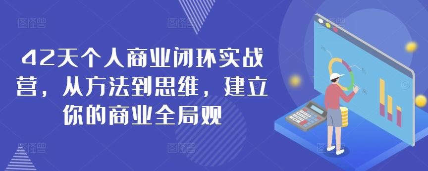 42天个人商业闭环实战营，从方法到思维，建立你的商业全局观-chywc