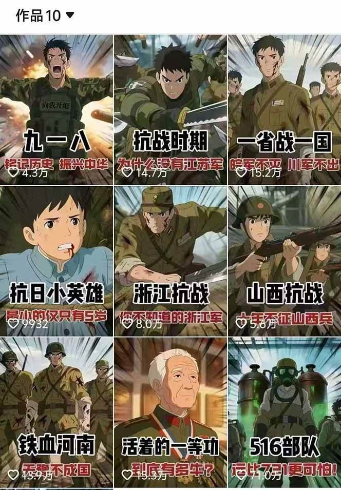 图片[2]-动漫历史类视频制作全流程，学文案撰写、分镜提示词，掌握动漫图生成+抠图配音剪辑-chywc
