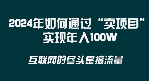 2024年 做项目不如‘卖项目’更快更直接！年入100万-chywc