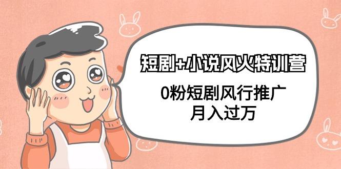 (9374期)短剧+小说风火特训营，0粉短剧风行推广，月入过万(102节课)-chywc