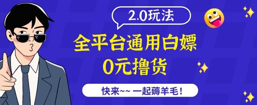 外面收费2980的全平台通用白嫖撸货项目2.0玩法【仅揭秘】-chywc