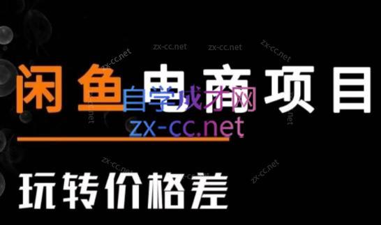 亿创繁星·闲鱼电商项目(玩转价格差)-chywc