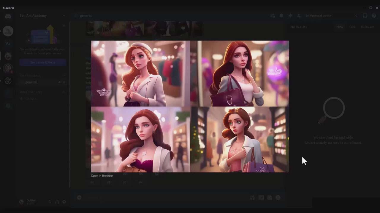 图片[5]-掌握 MidJourney V5 AI + ChatGPT创建一致的角色设计图像-22节课-中英字幕-chywc