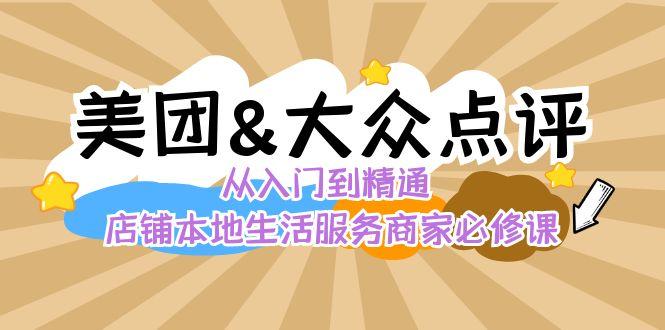 美团+大众点评 从入门到精通：店铺本地生活 流量提升 店铺运营 推广秘术 评价管理-chywc
