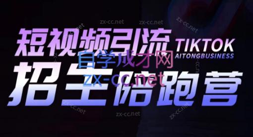 吴天老师·短视频引流招生陪跑营-chywc