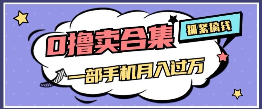0撸项目月入过万，售卖全套ai工具合集，一单29.9元，一部手机即可【揭秘】-chywc